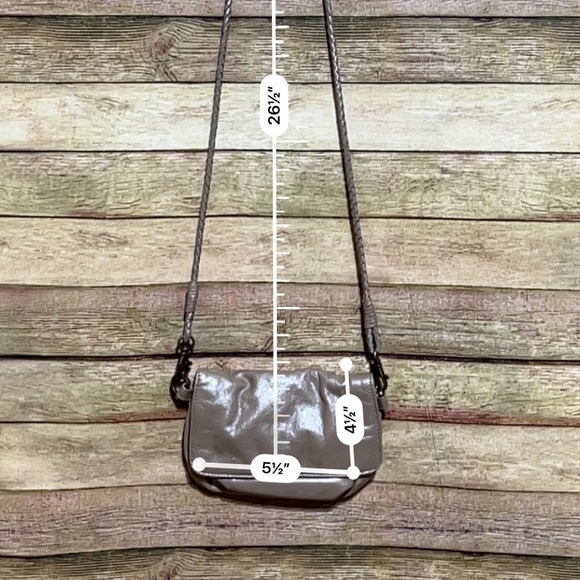 Latico Small Bronze Leather Crossbody - Picture 5 of 9